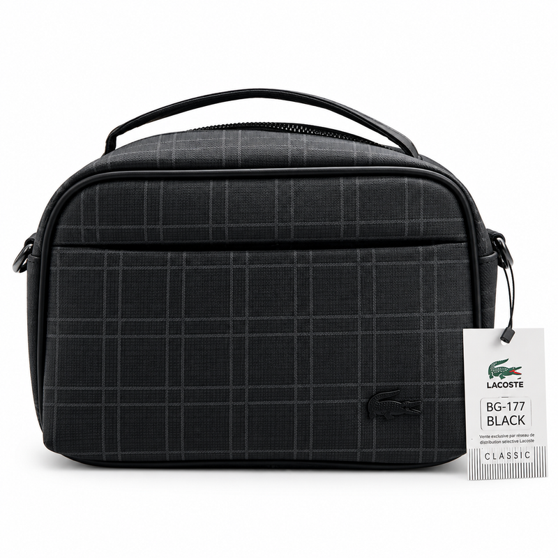 Lacoste Men's Leather Hand Bag — No. 4