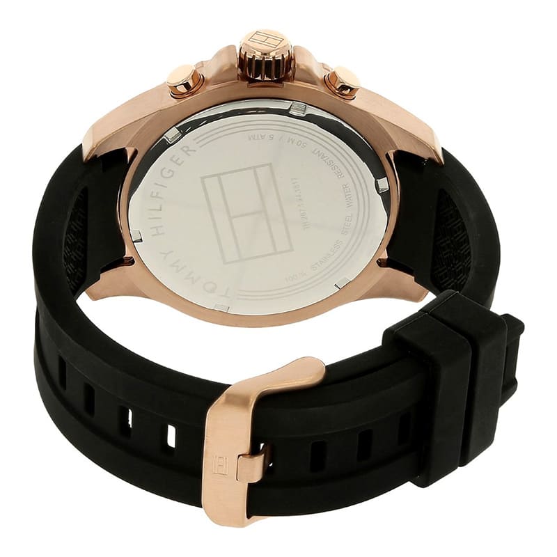 Tommy Hilfiger Watch For Men 1791145 - Black Dial