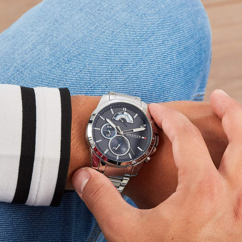 Tommy Hilfiger Watch For Men 1791348 - Blue Dial