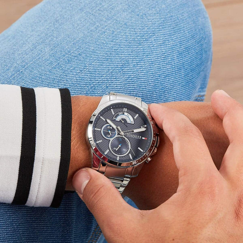 Tommy Hilfiger Watch For Men 1791348 - Blue Dial