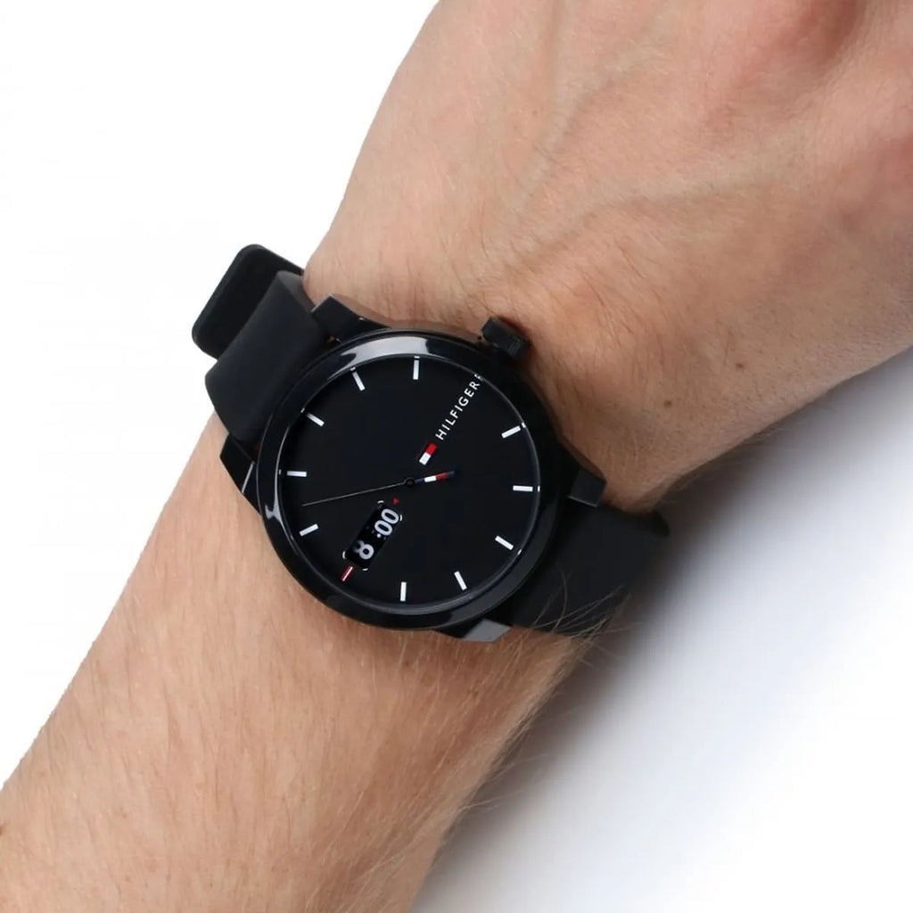 Tommy Hilfiger Watch For Men 1791382 - Black Dial