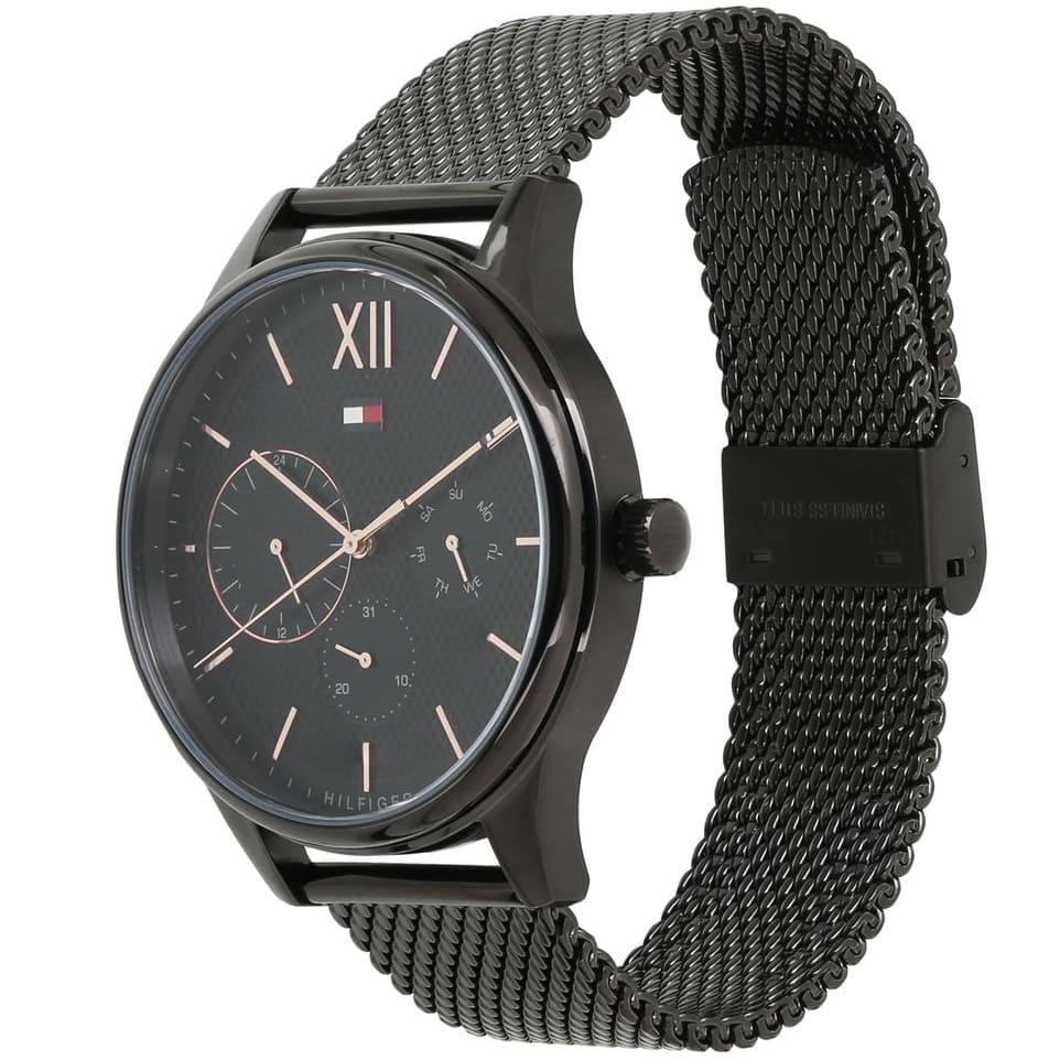 Tommy Hilfiger Watch For Men 1791420 - Black Dial