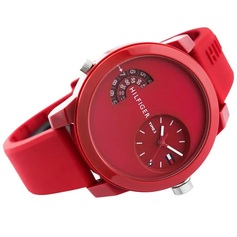 Tommy Hilfiger Watch For Men 1791557 - Red Dial