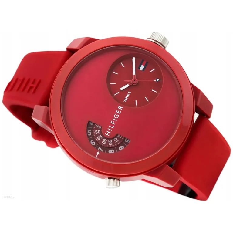 Tommy Hilfiger Watch For Men 1791557 - Red Dial