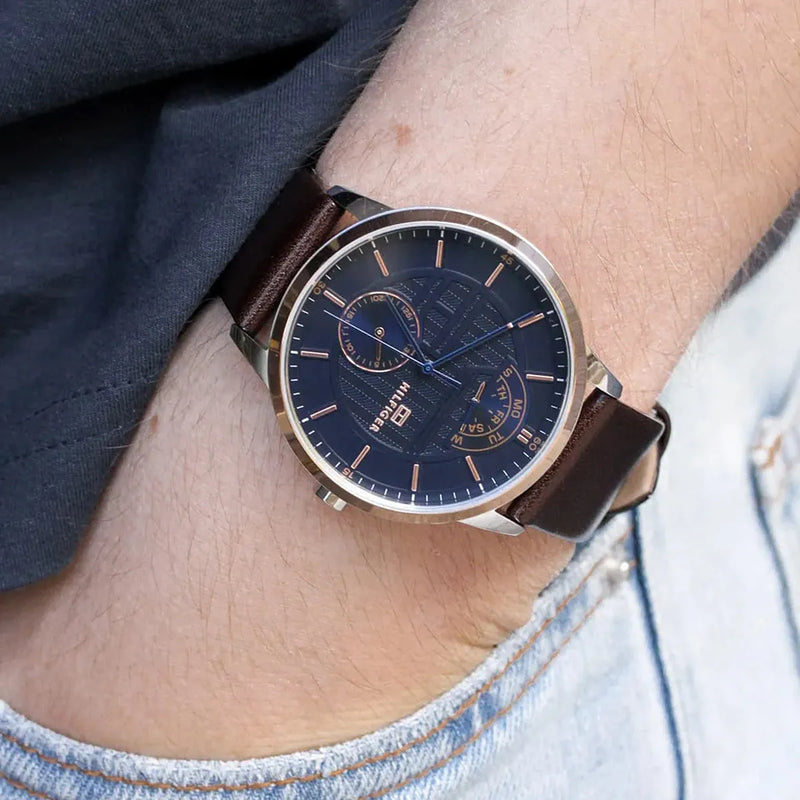 Tommy Hilfiger Hunter 1791605 - Blue Dial