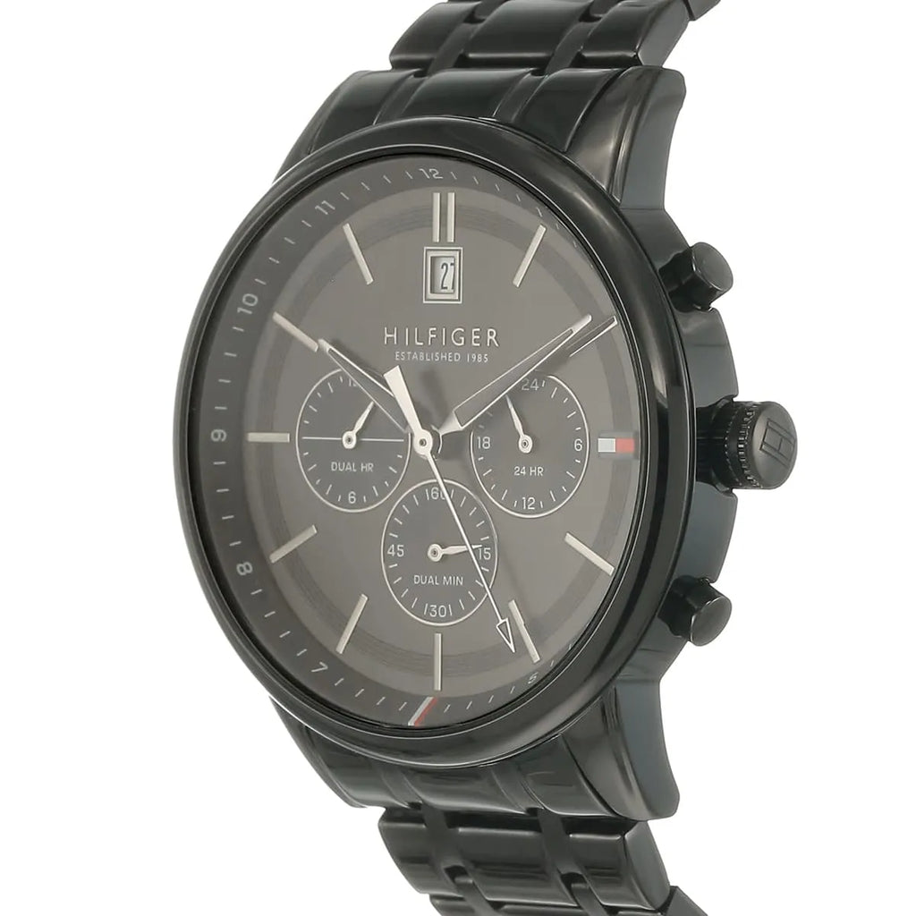 Tommy Hilfiger Watch For Men 1791695 - Black Dial
