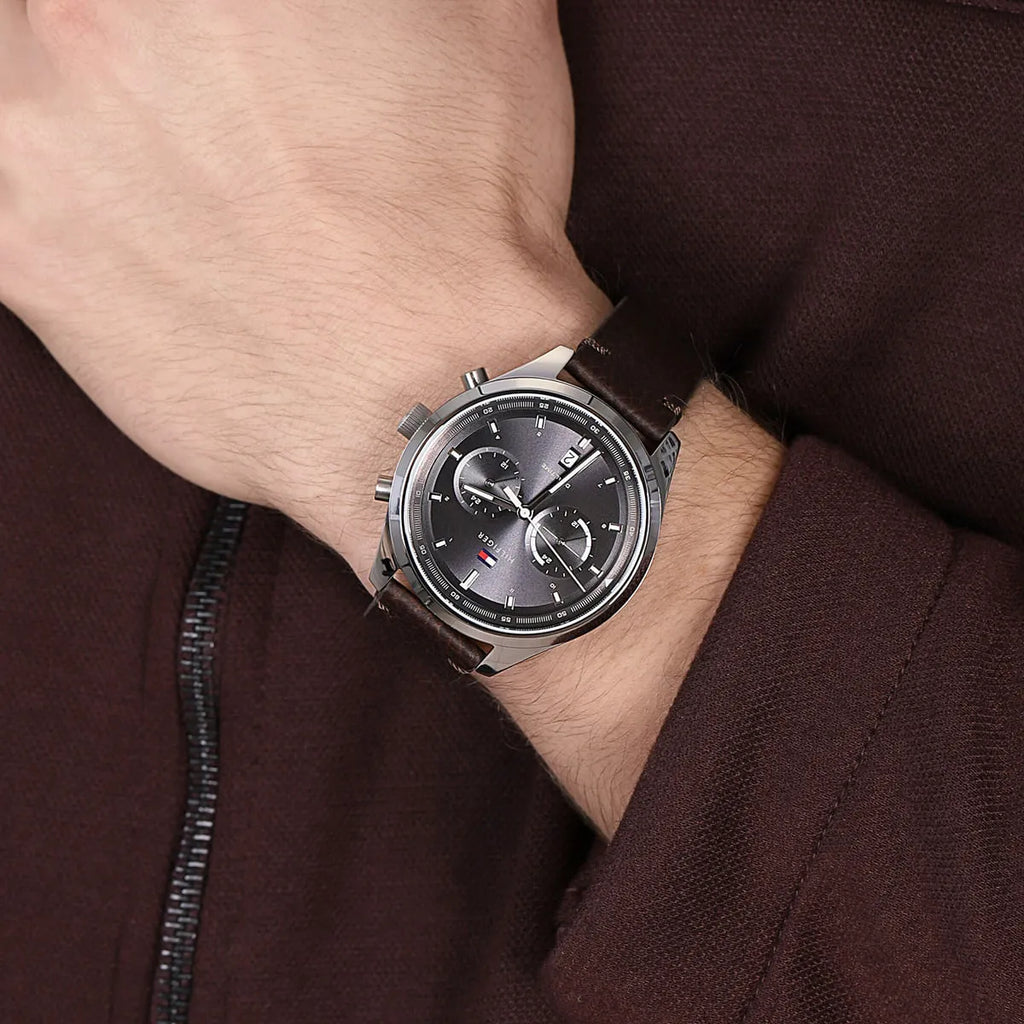 Tommy Hilfiger Watch For Men 1791729 - Gray Dial