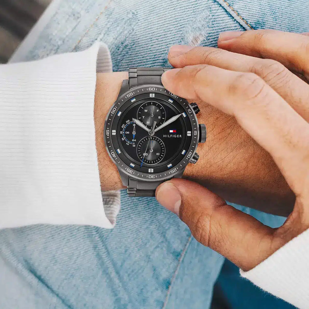 Tommy Hilfiger Trent 1791806 - Black Dial