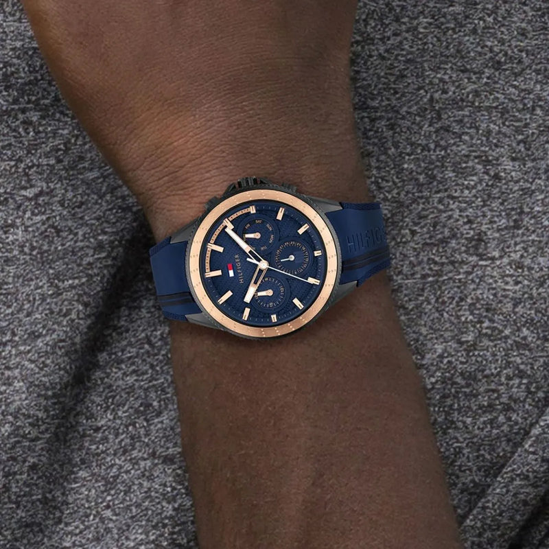 Tommy Hilfiger Watch For Men 1791860 - Blue Dial