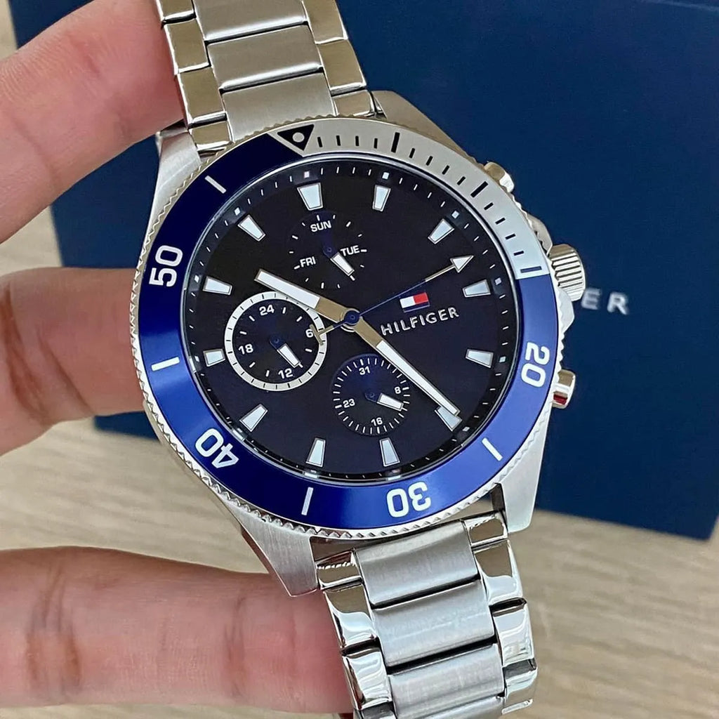 Tommy Hilfiger Watch For Men 1791917 - Blue Dial
