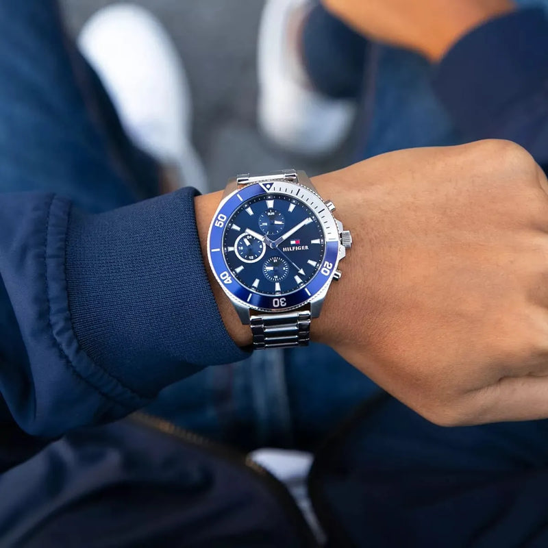 Tommy Hilfiger Watch For Men 1791917 - Blue Dial