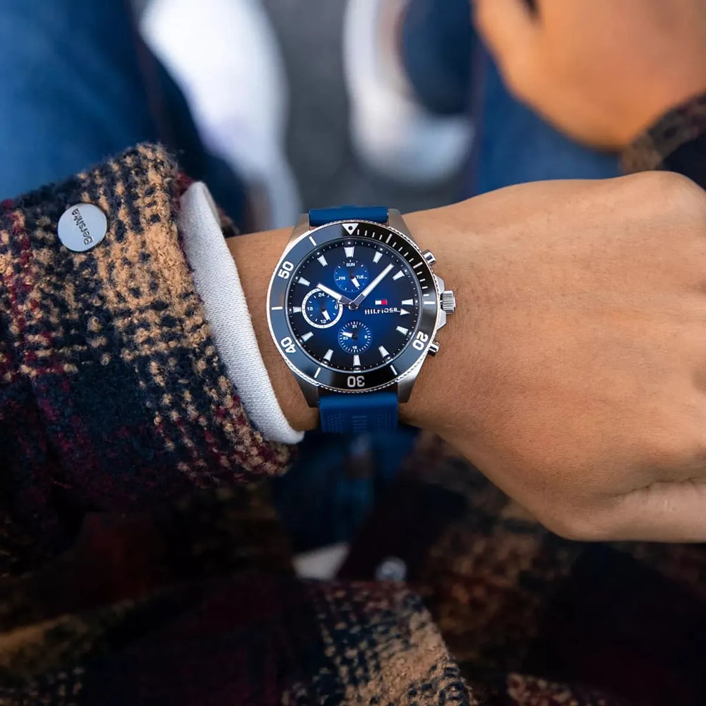 Tommy Hilfiger Watch For Men 1791920 - Blue Dial