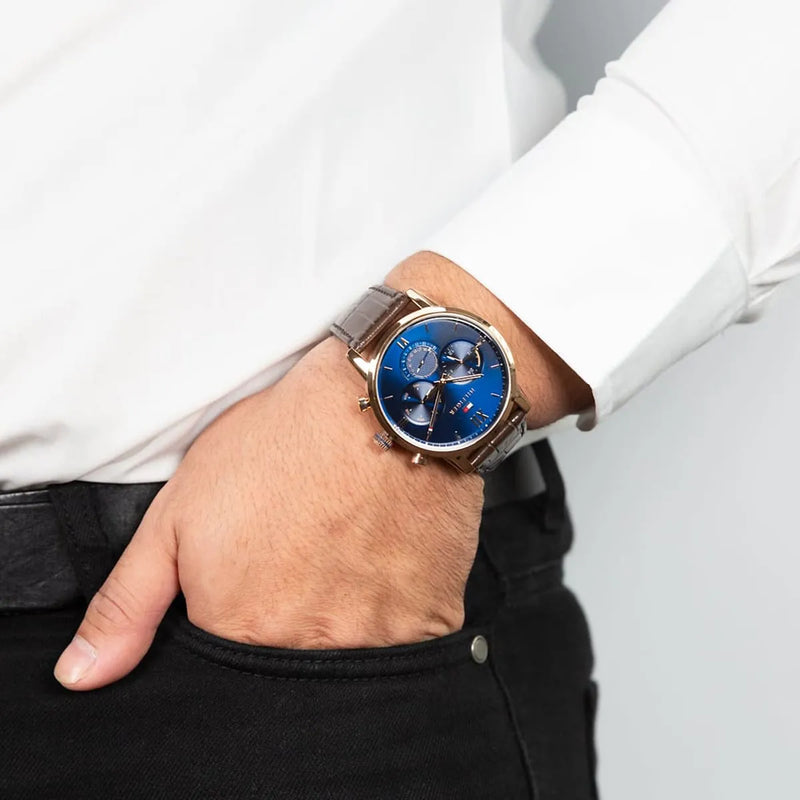 Tommy Hilfiger Watch For Men 1791933 - Blue Dial