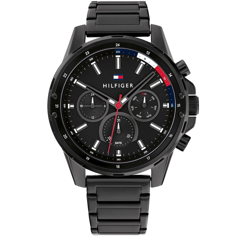 Tommy Hilfiger Watch For Men 1791935 - Black Dial