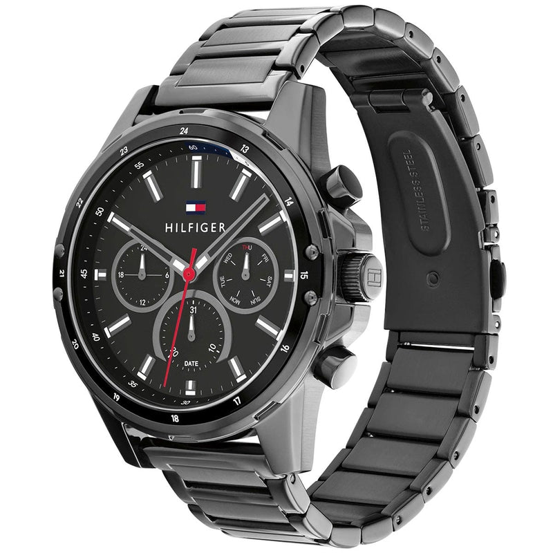 Tommy Hilfiger Watch For Men 1791935 - Black Dial