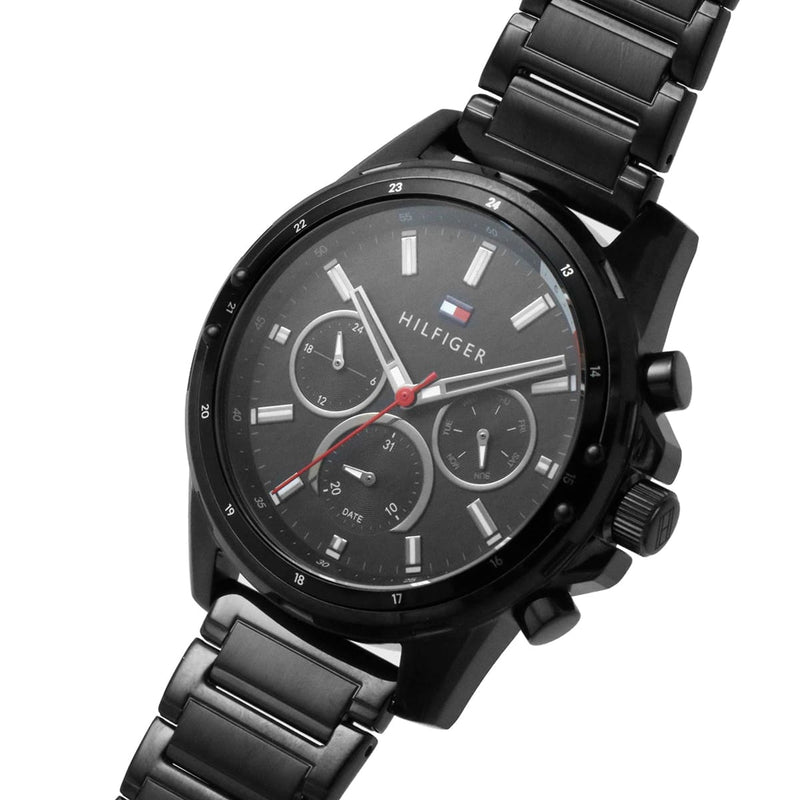 Tommy Hilfiger Watch For Men 1791935 - Black Dial