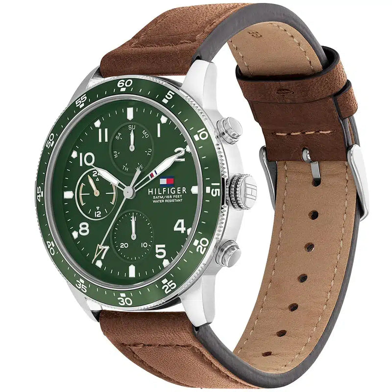 Tommy Hilfiger Watch For Men 1791948 - Green Dial