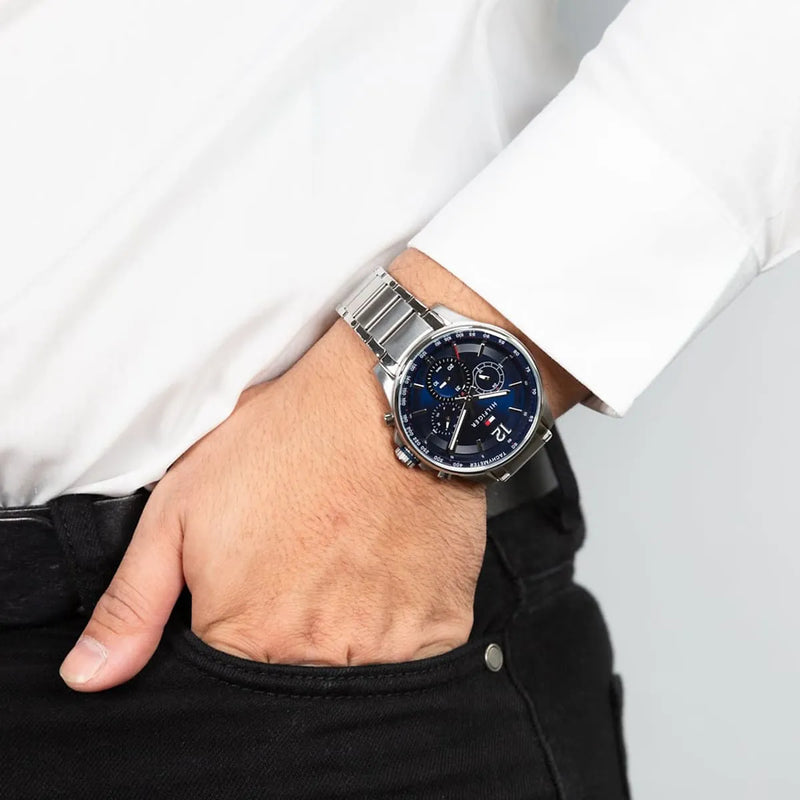 Tommy Hilfiger Watch For Men 1791973 - Navy Dial