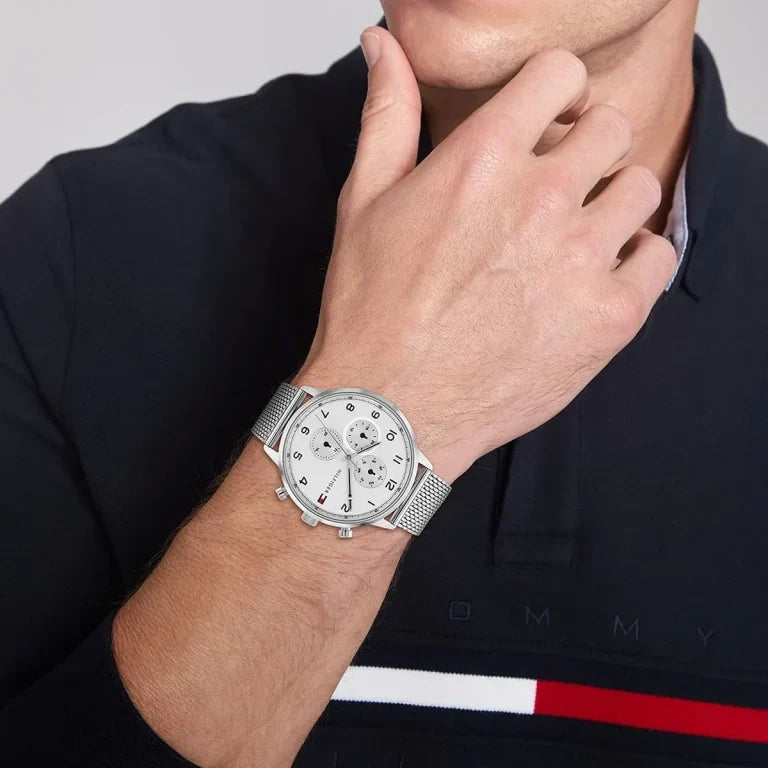 Tommy Hilfiger Watch For Men 1791988 - White Dial