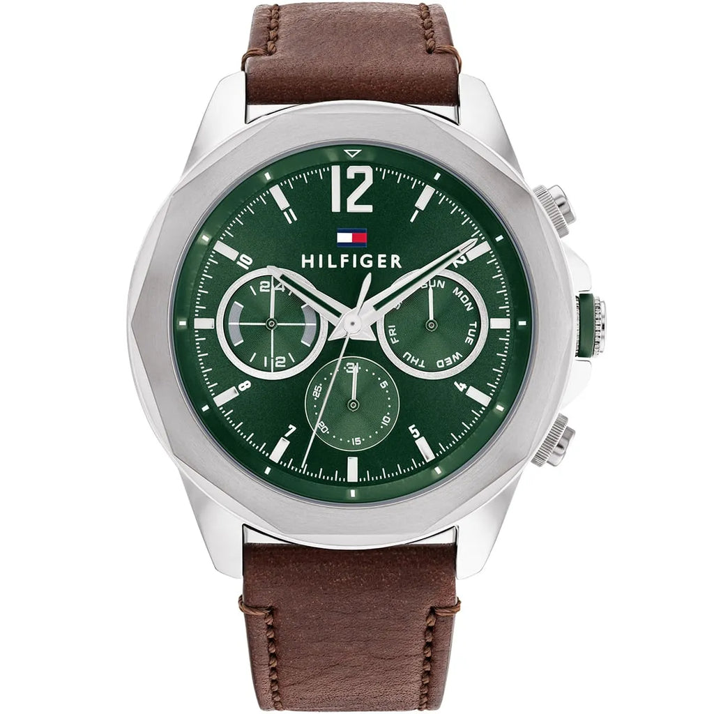 Tommy Hilfiger Watch For Men 1792064 - Green Dial