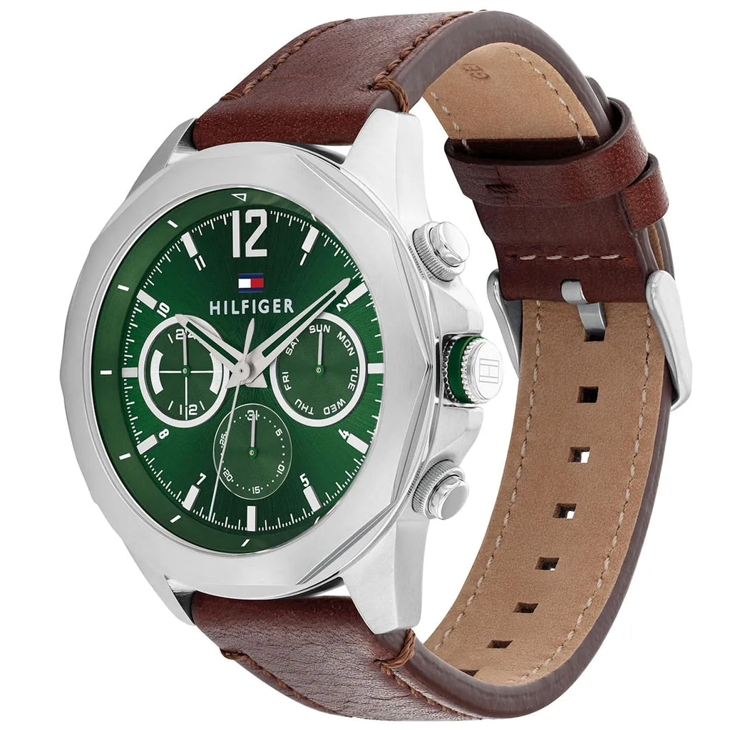 Tommy Hilfiger Watch For Men 1792064 - Green Dial