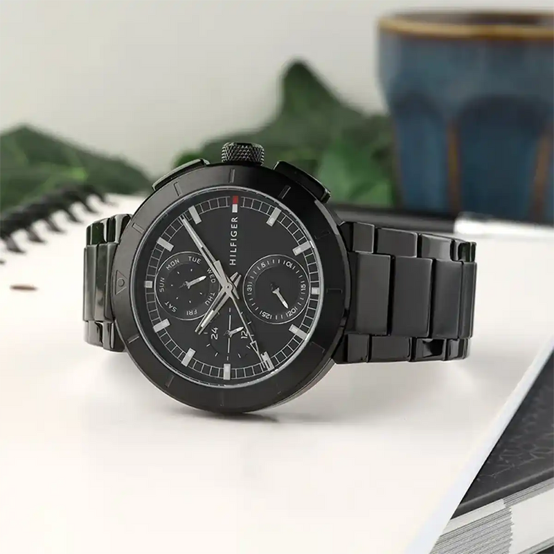 Tommy Hilfiger Watch For Men 1792119 - Black Dial