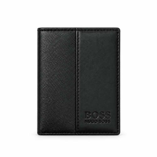 Hugo Boss Men's Black Leather Wallet