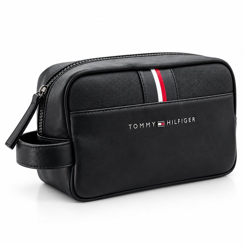 Tommy Hilfiger Men's Leather Hand Bag — No. 6