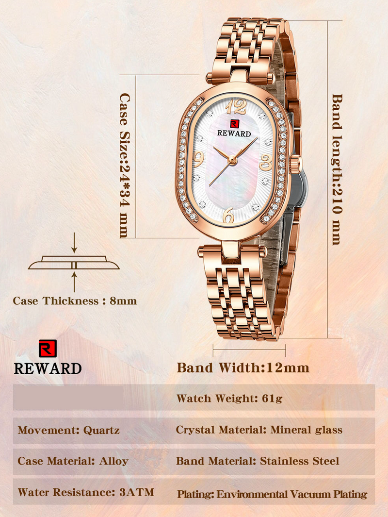 ساعة Reward نسائي RD21058L