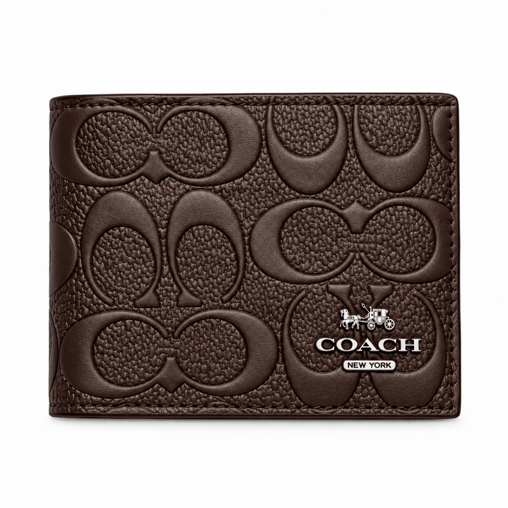 Coach Men's Brown Leather Wallet