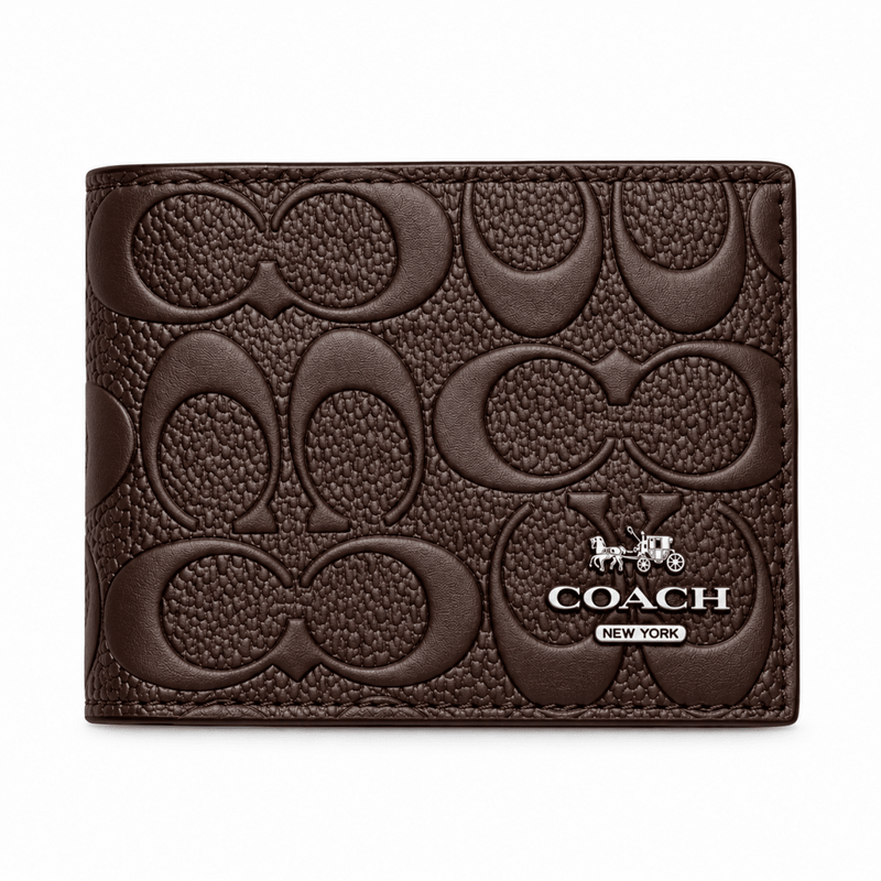 Coach Men's Brown Leather Wallet