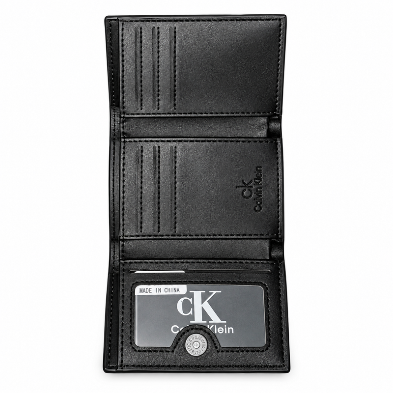 Calvin Klein Men's Black Leather Wallet