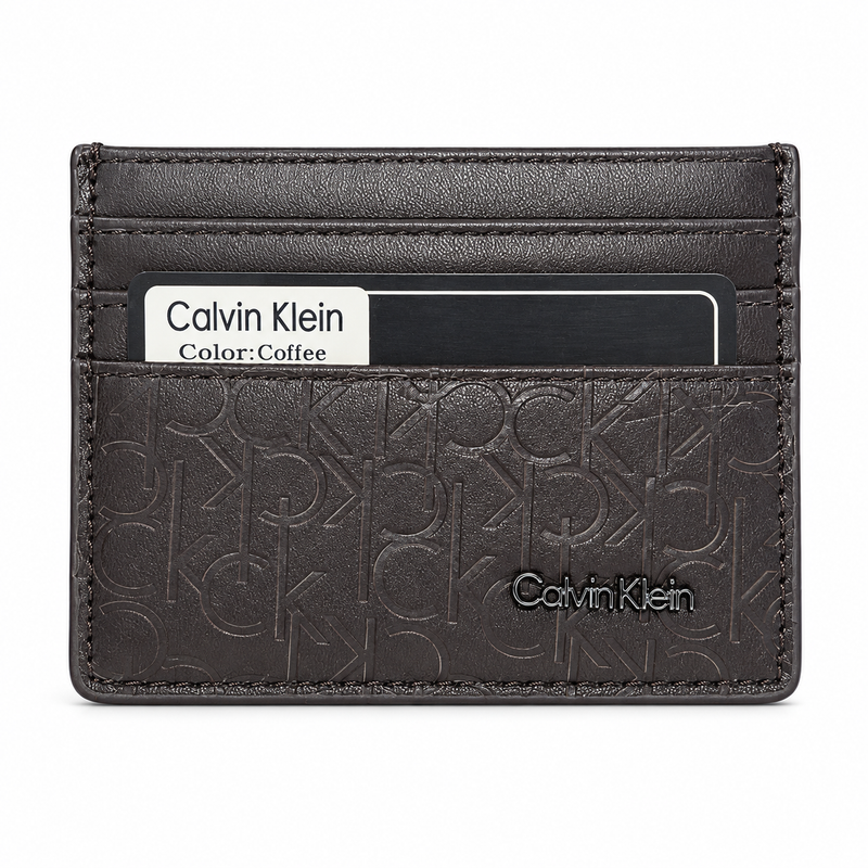 Calvin Klein Men's Leather Card Holder