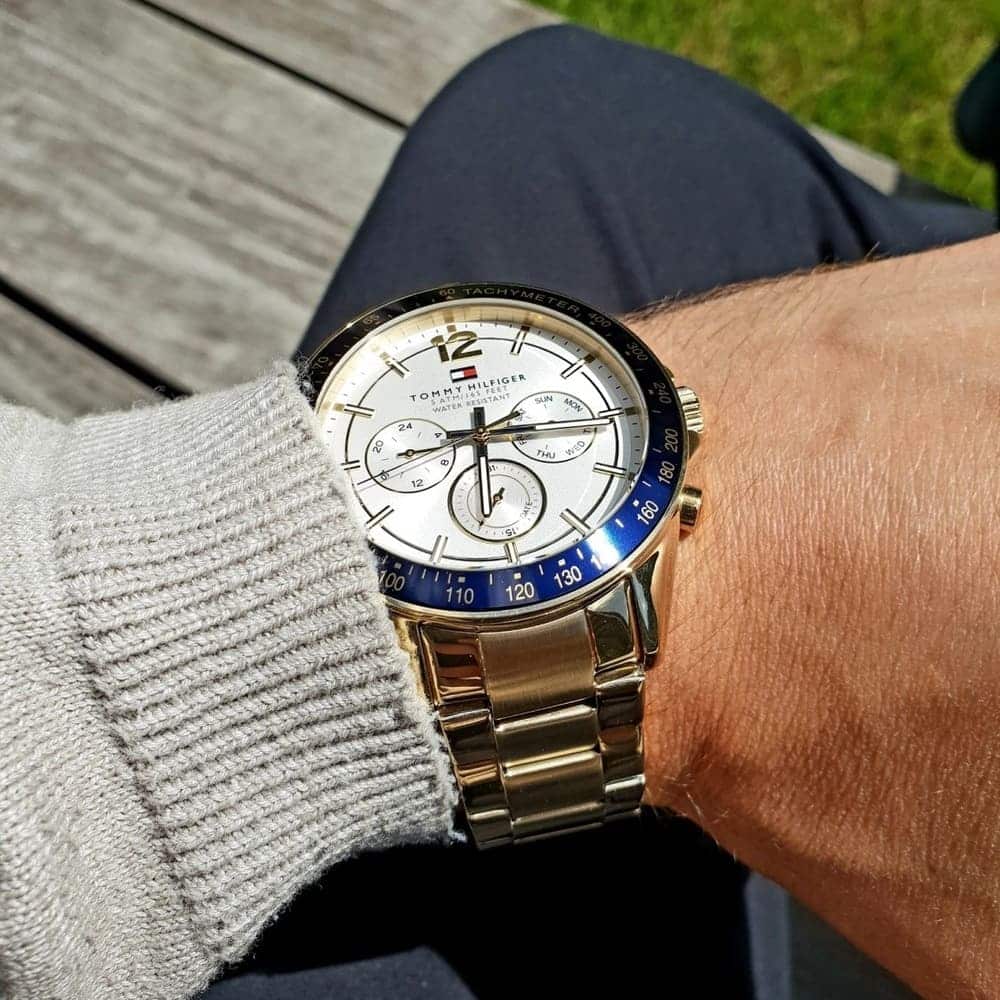 Tommy Hilfiger Watch For Men 1791121 - Silver Dial