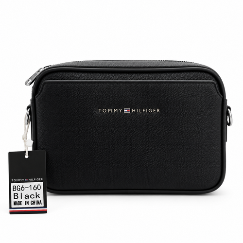 Tommy Hilfiger Men's Leather Hand Bag — No. 2
