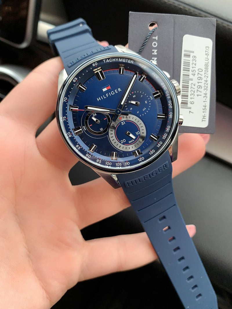 Tommy Hilfiger Max 1791970 - Blue Dial