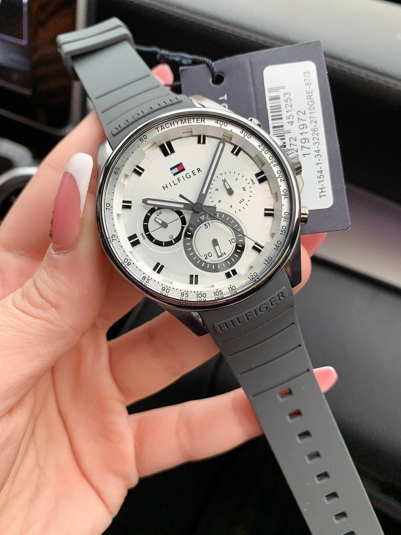 Tommy Hilfiger Max 1791972 - White Dial