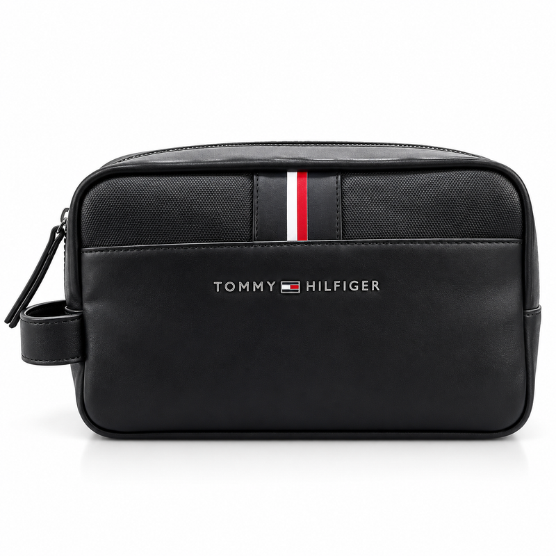 Tommy Hilfiger Men's Leather Hand Bag — No. 6