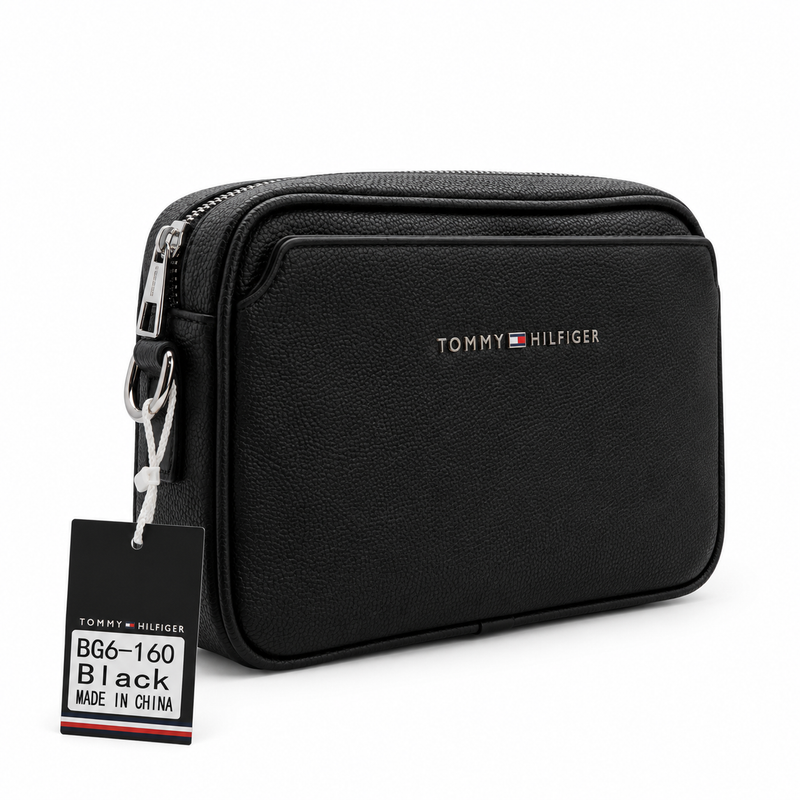 Tommy Hilfiger Men's Leather Hand Bag — No. 2
