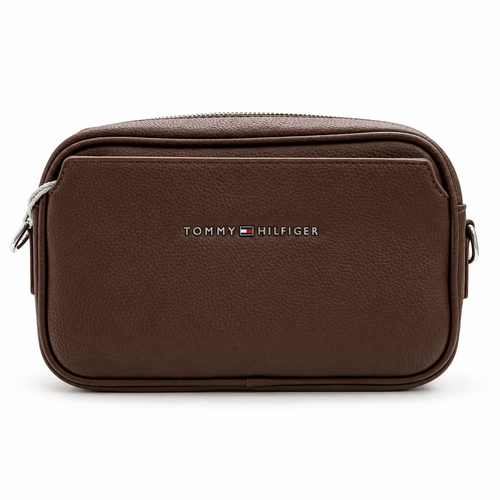 Tommy Hilfiger Men's Leather Shoulder Bag — No. 8