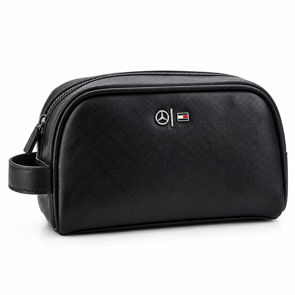 Tommy Hilfiger Men's Leather Hand Bag — No. 4