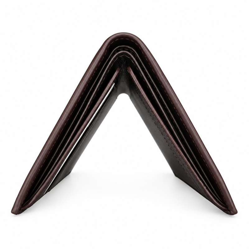 Tommy Hilfiger Men's Brown Leather Wallet — No. 2