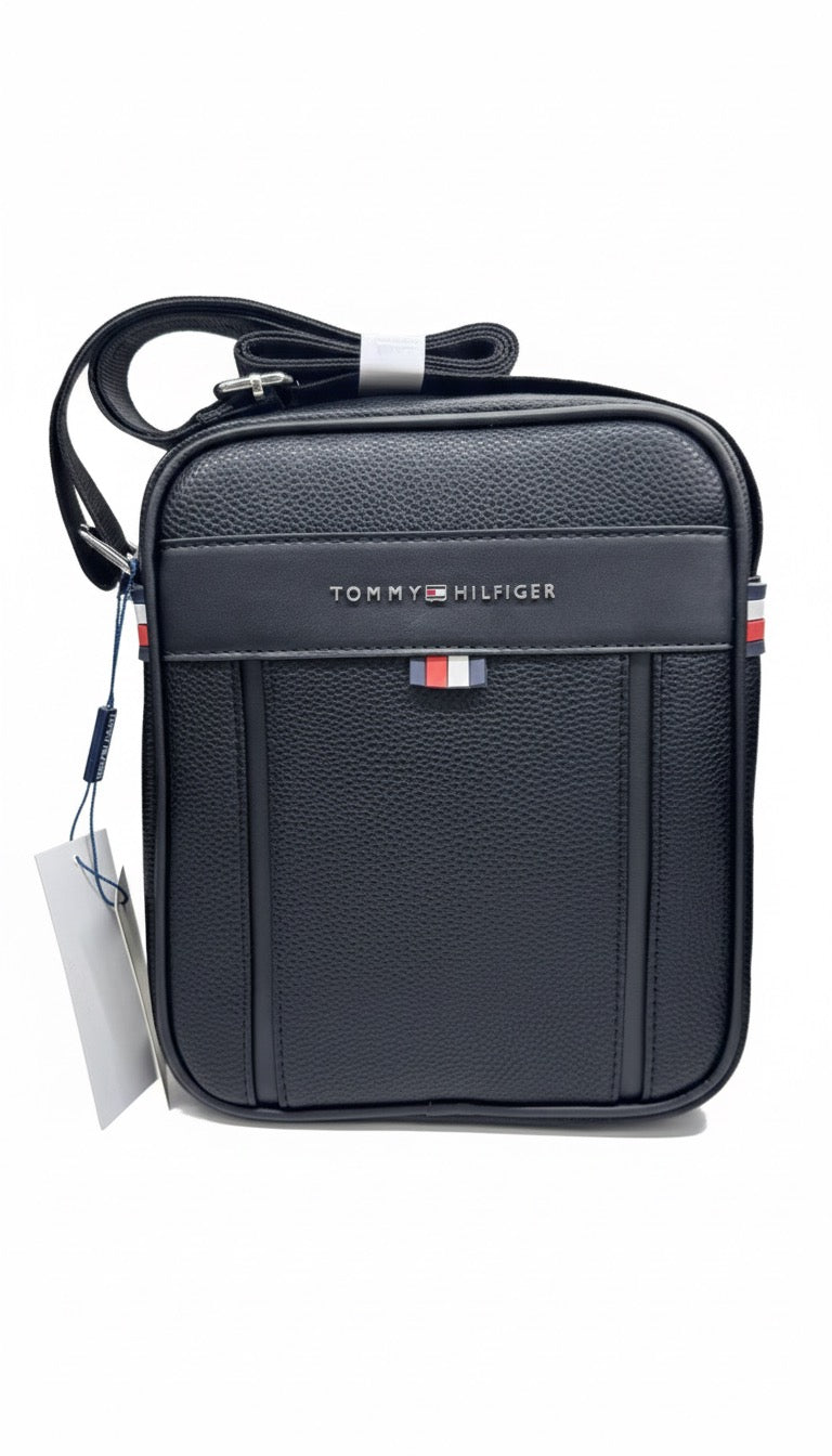 Tommy Hilfiger Men's Leather Shoulder Bag — No. 2