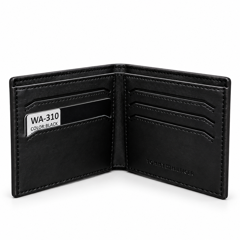 Tommy Hilfiger Men's Leather Wallet — No. 1