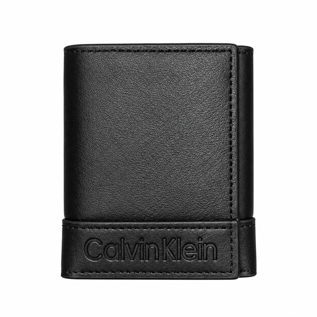 Calvin Klein Men's Black Leather Wallet