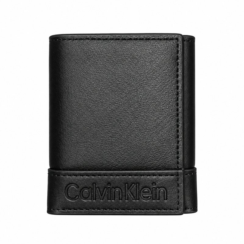 Calvin Klein Men's Black Leather Wallet