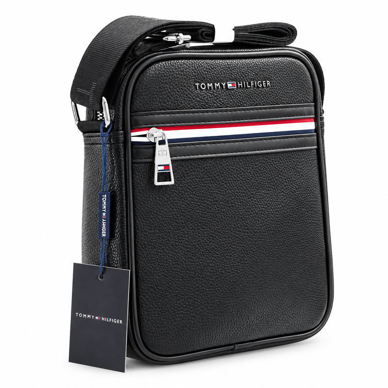 Tommy Hilfiger Men's Leather Crossbody Bag