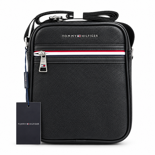 Tommy Hilfiger Men's Leather Crossbody Bag