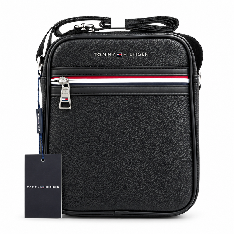 Tommy Hilfiger Men's Leather Crossbody Bag
