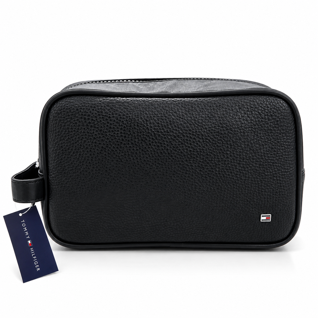 Tommy Hilfiger Men's Leather Hand Bag — No. 7